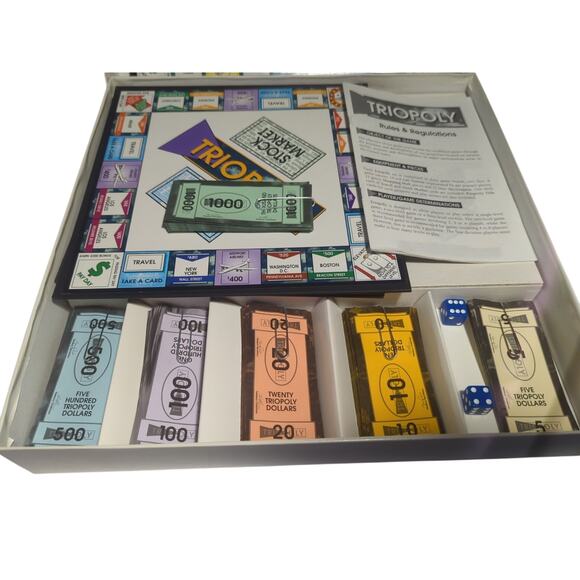 Triopoly The Three-Dimensional Game of Buying & Building Cities Complete - Picture 5 of 7